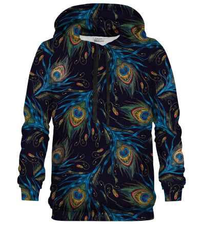 Embroidery Peacock hoodie