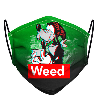 Weed buddy face mask