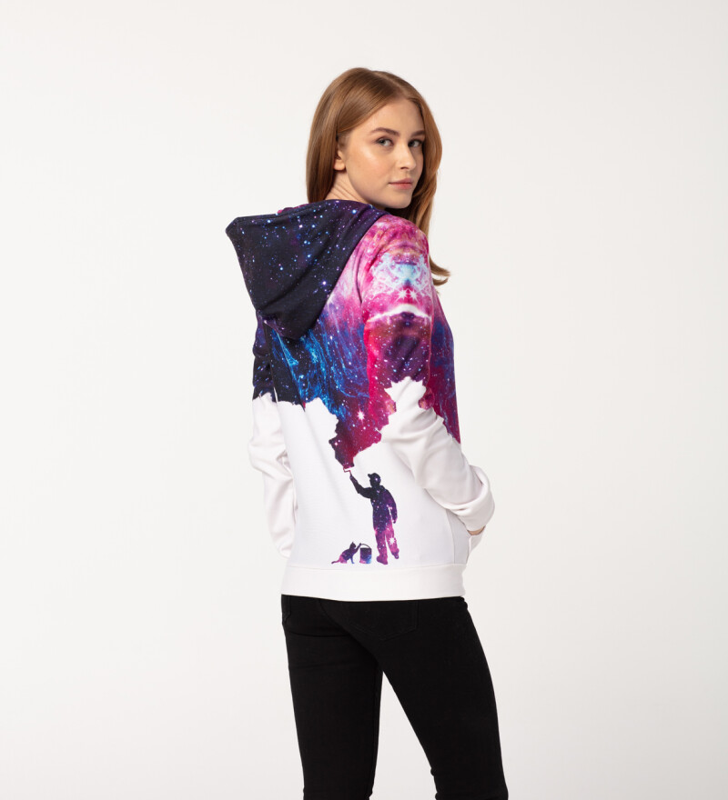 Painter womens zip up hoodie