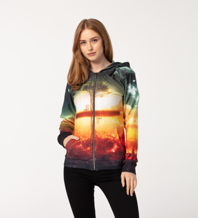 Tree womens zip up hoodie
