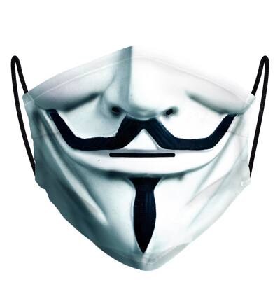Masque facial anonyme