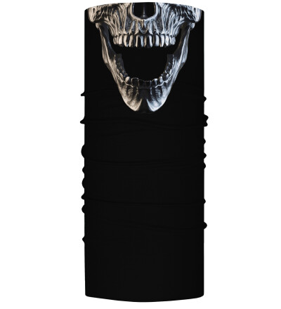 Skull neck warmer