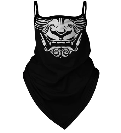 Japanese Demon bandana face mask