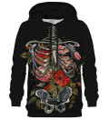 Floral Chest hoodie
