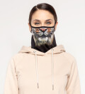 Masque facial bandana pour femme Tiger