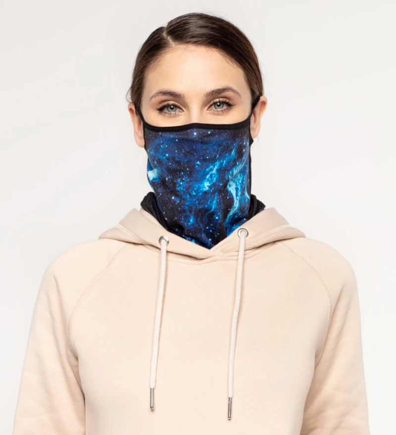 Galaxy Team womens bandana face mask