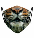 Tiger face womens face mask