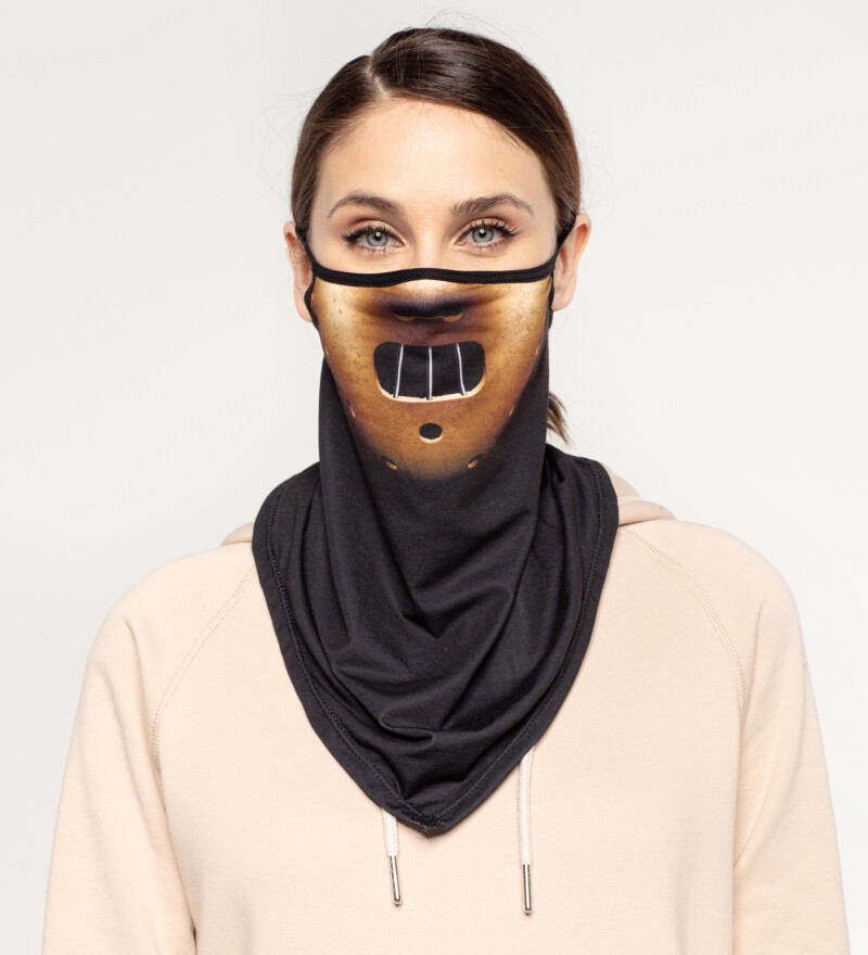 Masque facial bandana pour femme Hannibal