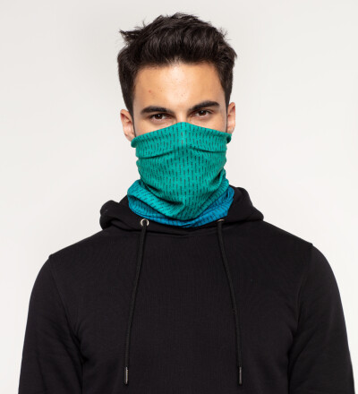 Phthalo ANTI SOCIAL neck warmer