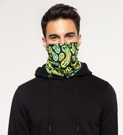 Melted Smileys neck warmer