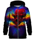 Explosion zip up hoodie