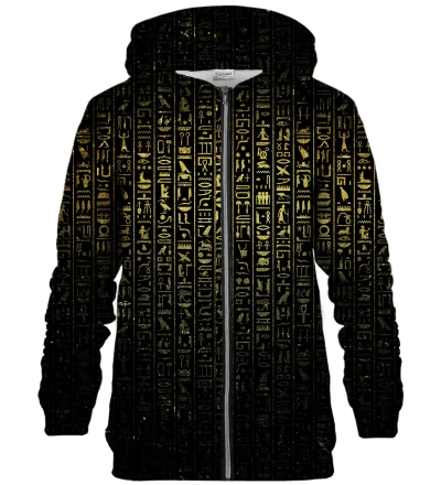 Bluza z zamkiem Hieroglyphs