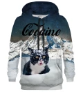 Bluse med hætte - Cocaine Cat