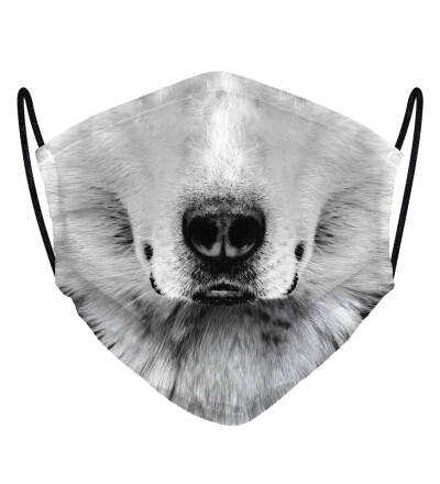 White Wolf face mask