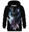 Yin and Yang Dragons Black hoodie, design by Jonas Jödicke - Jojoes Art