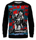 Die Laughing sweatshirt, Licensed Product of Warner Bros. Pictures