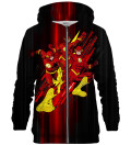 The Flash zip up hoodie, Licensed Product of Warner Bros. Pictures