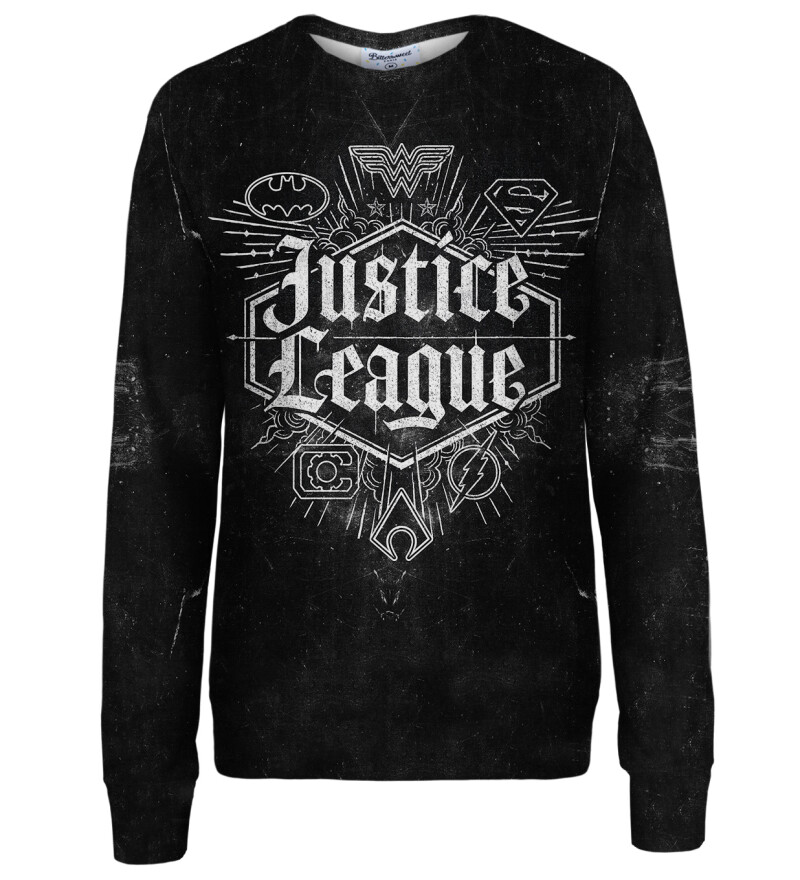 Justice League Emblem womens sweatshirt