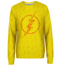 Flash logo womens sweatshirt, Licensed Product of Warner Bros. Pictures