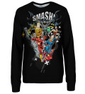 Smash them womens sweatshirt, Licensed Product of Warner Bros. Pictures
