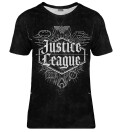 T-shirt damski Justice League Emblem, Produkt na licencji Warner Bros. Pictures