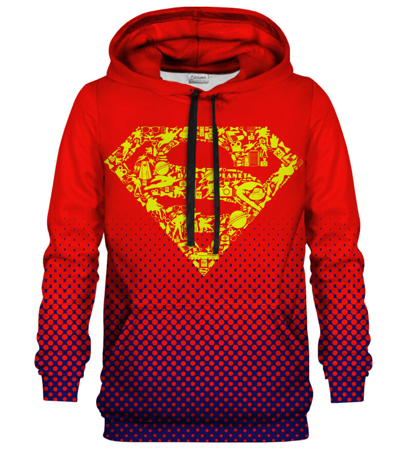Superman logo hoodie