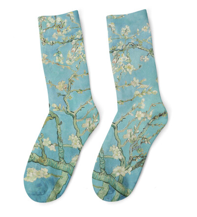 Almond Blossom Socks