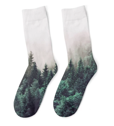 Foggy Forest Socks