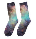Galaxy Clouds Socks