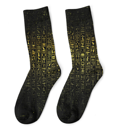 Hieroglyphs Socks