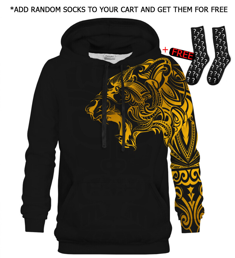 Polynesian Tiger Gold hoodie