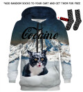 Cocaine Cat hættetrøje