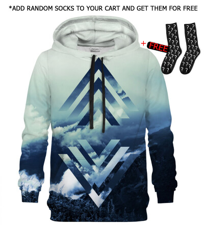Geometric Nature hoodie