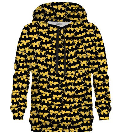 Batman logo pattern hoodie