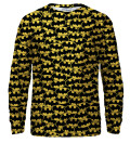 Batman logo pattern sweatshirt, Licensed Product of Warner Bros. Pictures