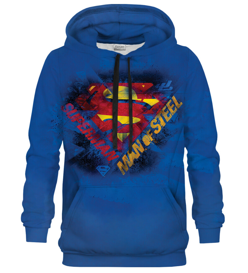 Bluse med hætte - Superman new logo