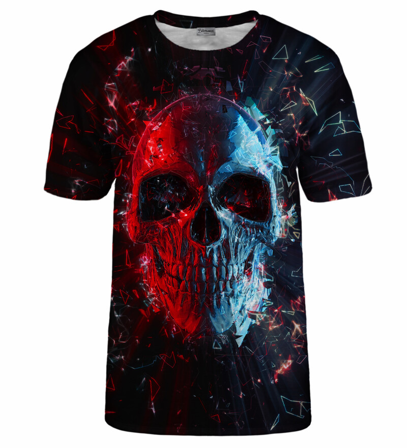 T-shirt en verre Skull