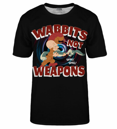 T-shirt Wabbits no weapons