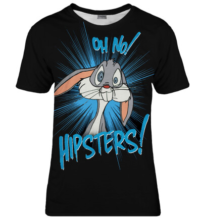 T-shirt damski Oh no hipsters