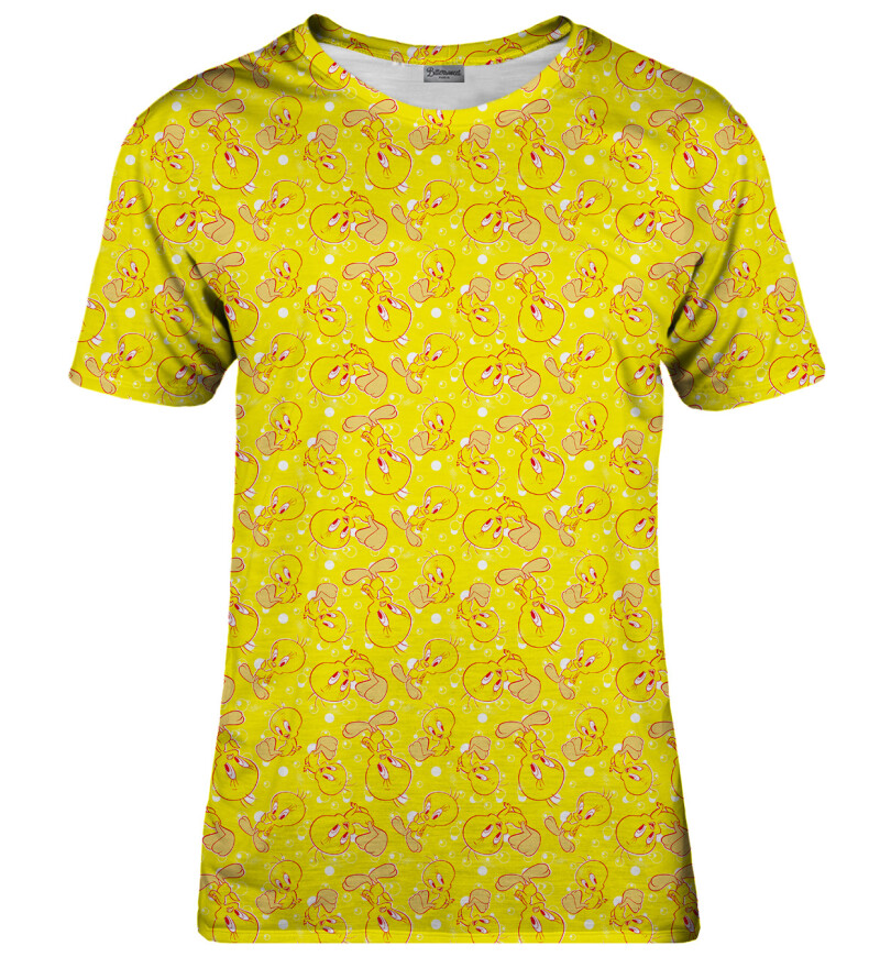Tweety pattern womens t-shirt