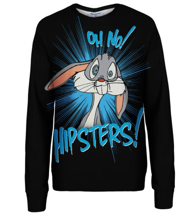 Oh no hipsters womens sweatshirt