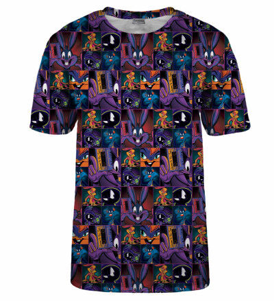 T-shirt Space Jam pattern