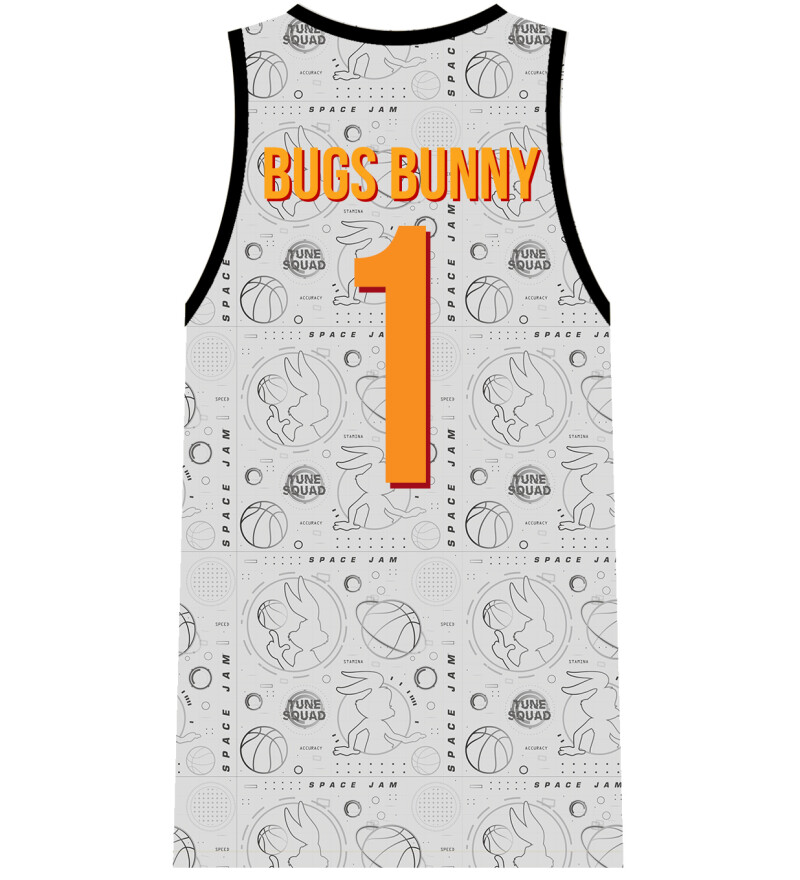 Bugs Bunny Tune Squad white jersey