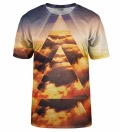 Le t-shirt géométrique Sunrise
