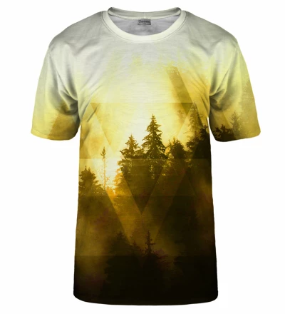 Le t-shirt Forêt jaune symétrique