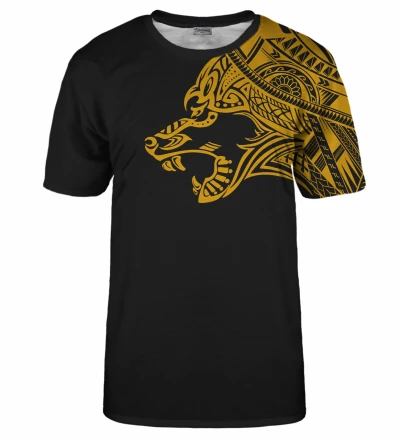 Golden Polynesian Wolf t-shirt