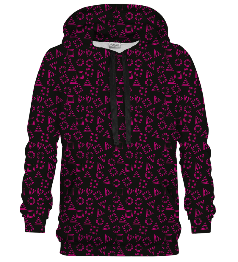 Printed Hoodie - Do you want to play?