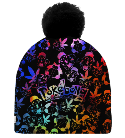 Pokebong Black Gradient beanie til kvinder