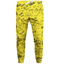 Spodnie dresowe Blah blah blah yellow