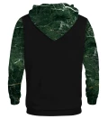 Green Marble Cotton hoodie